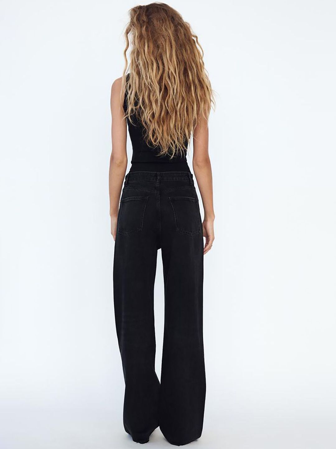 Kotty Women Jean Wide Leg High-Rise Stretchable Jeans