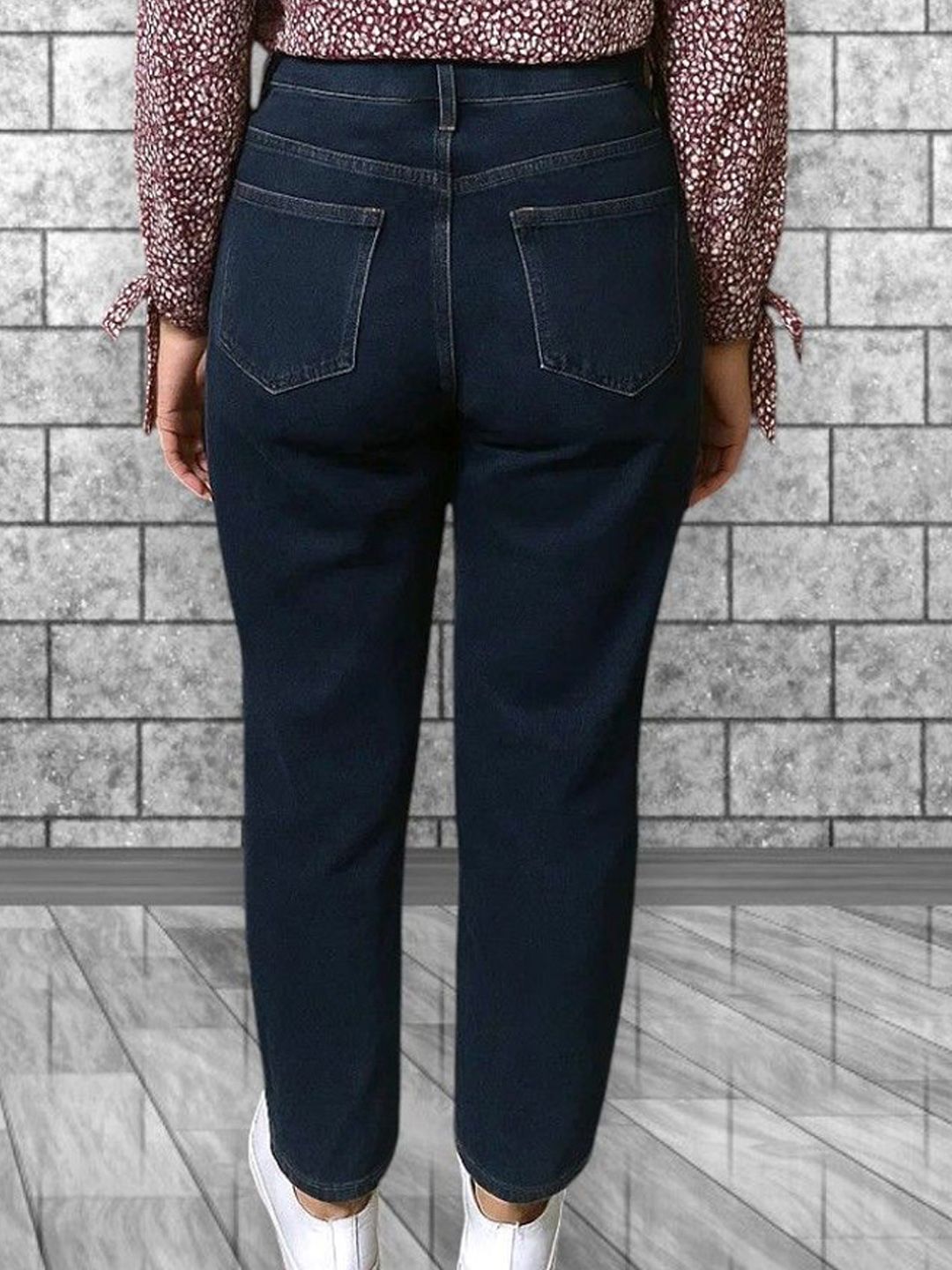 Kotty Women Regular Fit High-Rise Highly Distressed Stretchable Jeans