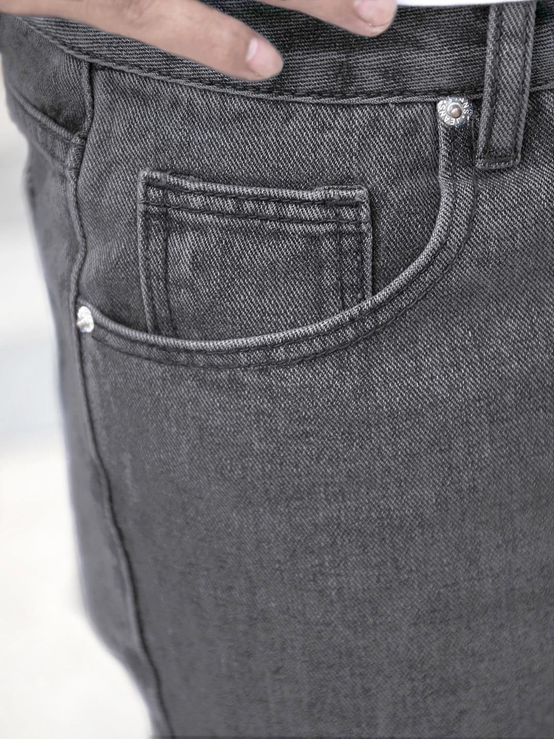 Kotty Men Regular Fit Mid-Rise Stretchable Jeans