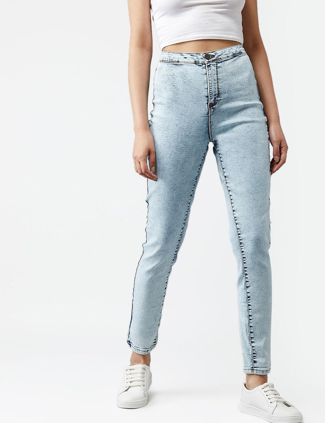 Kotty Women Blue Skinny Fit Jeans