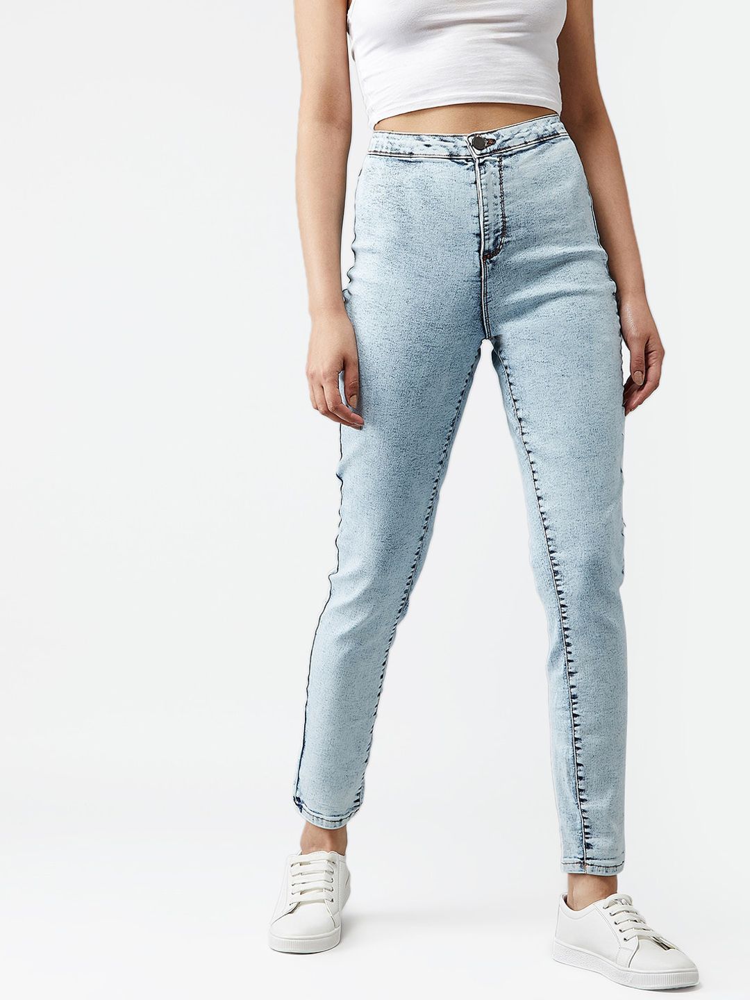 Kotty Women Blue Skinny Fit Jeans