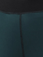 Kotty Women Black & Yellow Colourblocked Tights