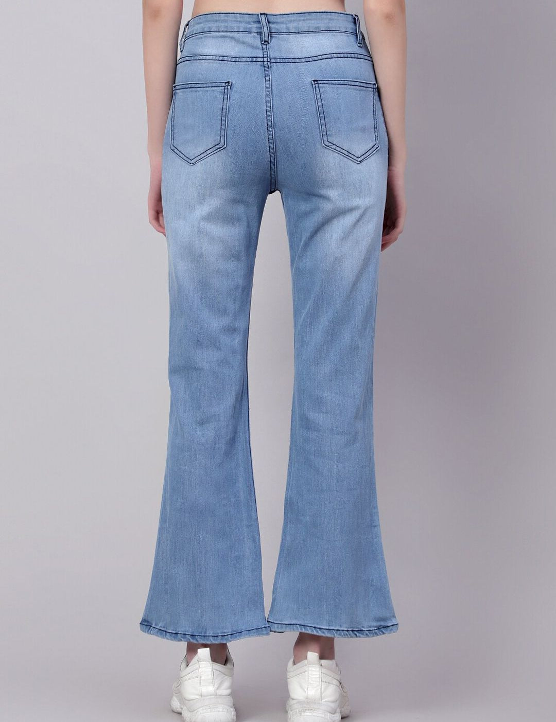 Kotty Women Jean Bootcut Light Fade Stretchable Jeans