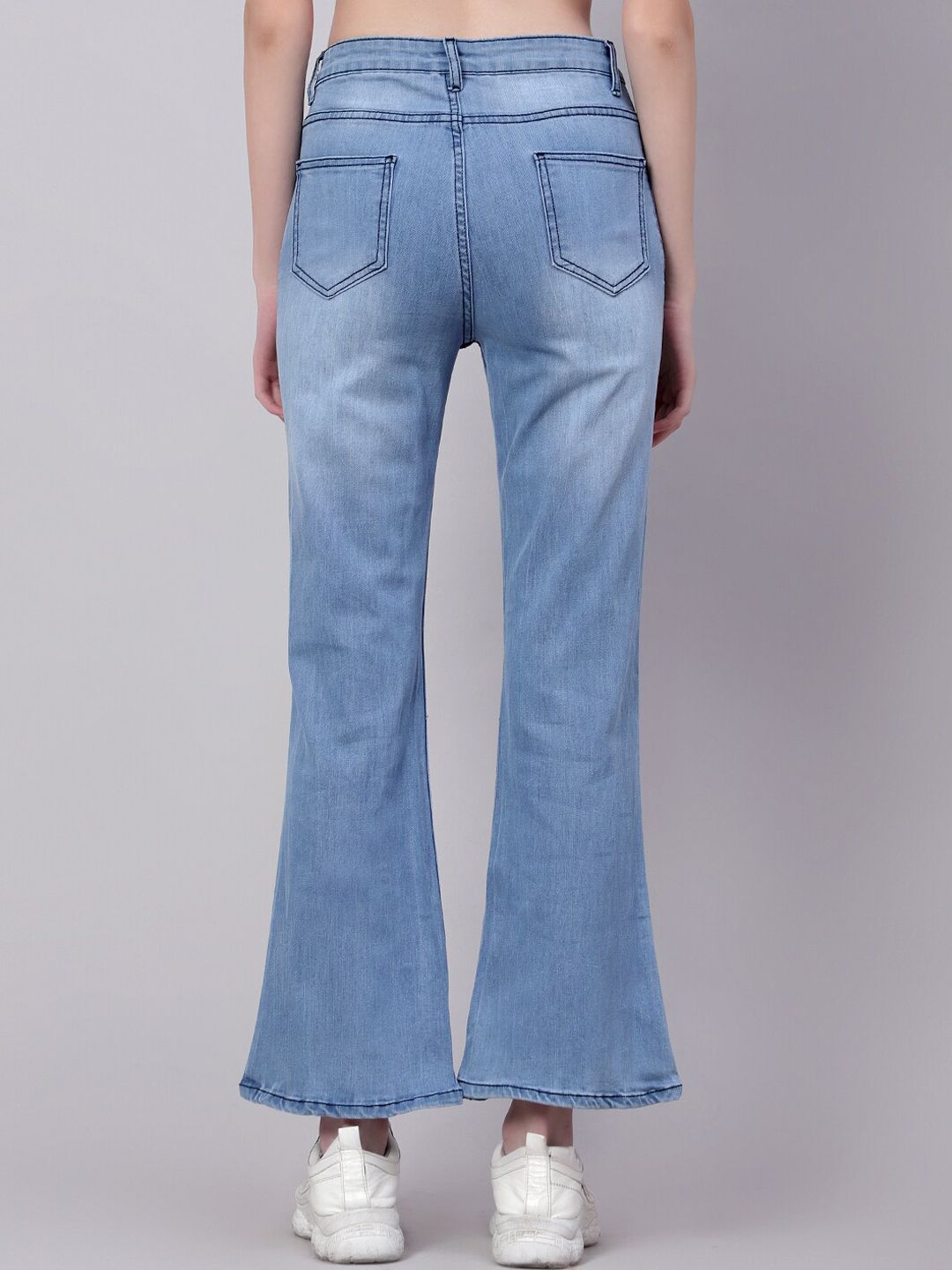 Kotty Women Jean Bootcut Light Fade Stretchable Jeans