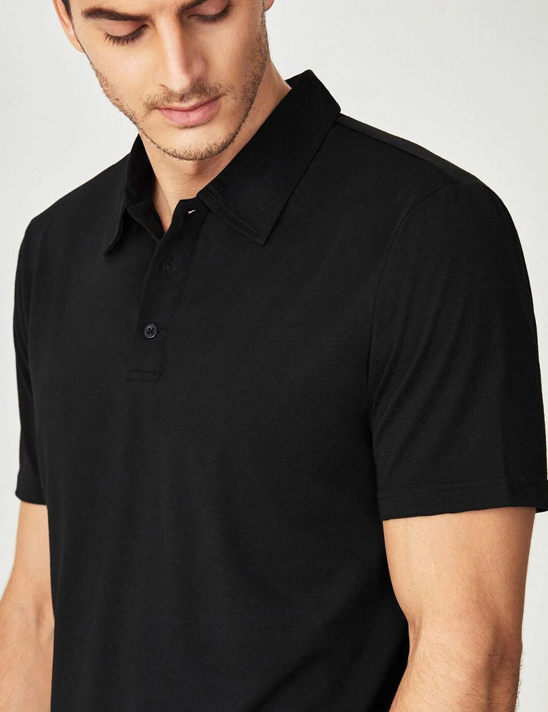 Kotty Polo Collar Cotton T-shirt