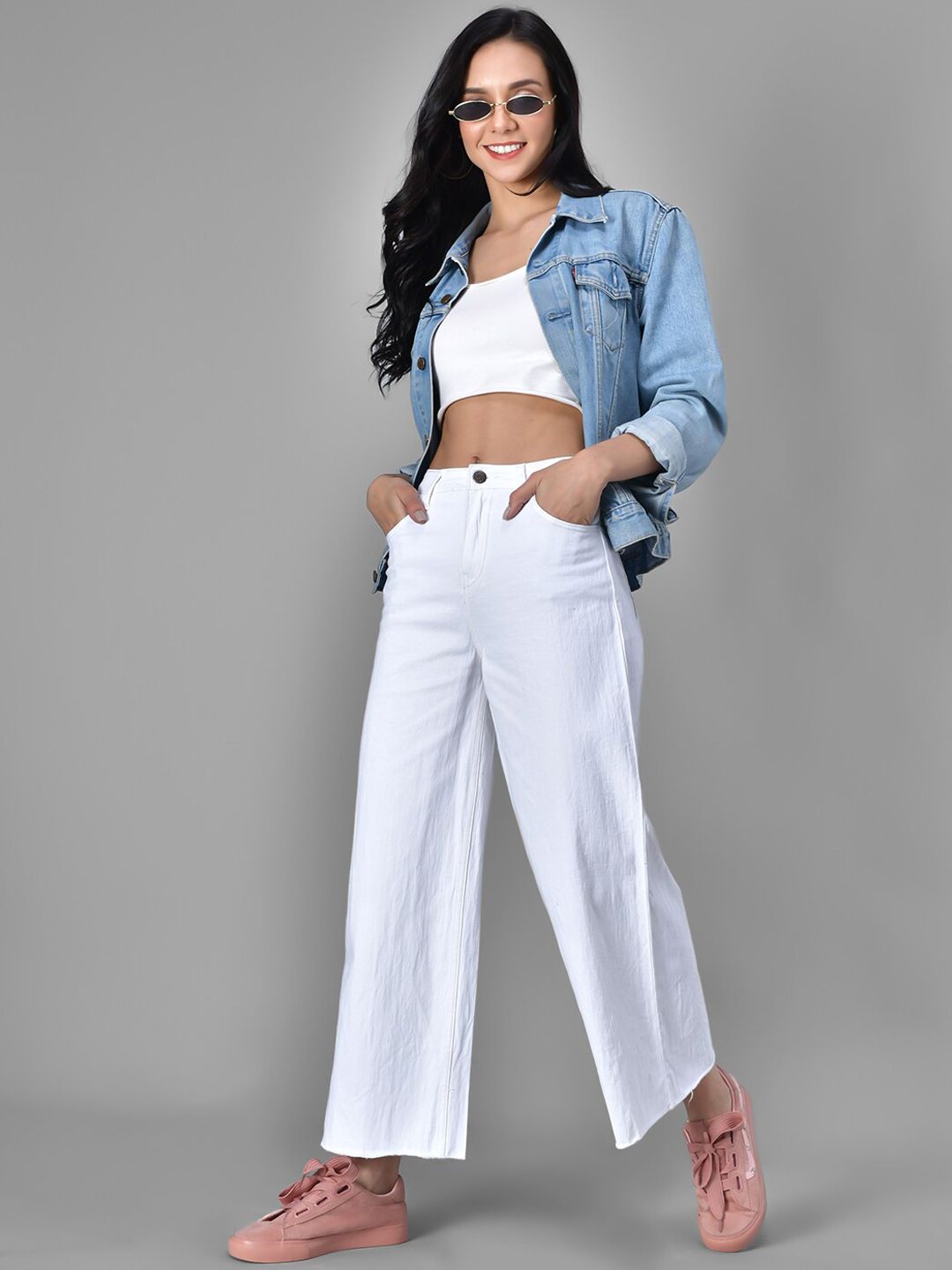 Kotty Women Flared Stretchable Jeans