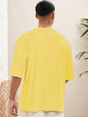 Kotty Men Printed  Applique T-shirt