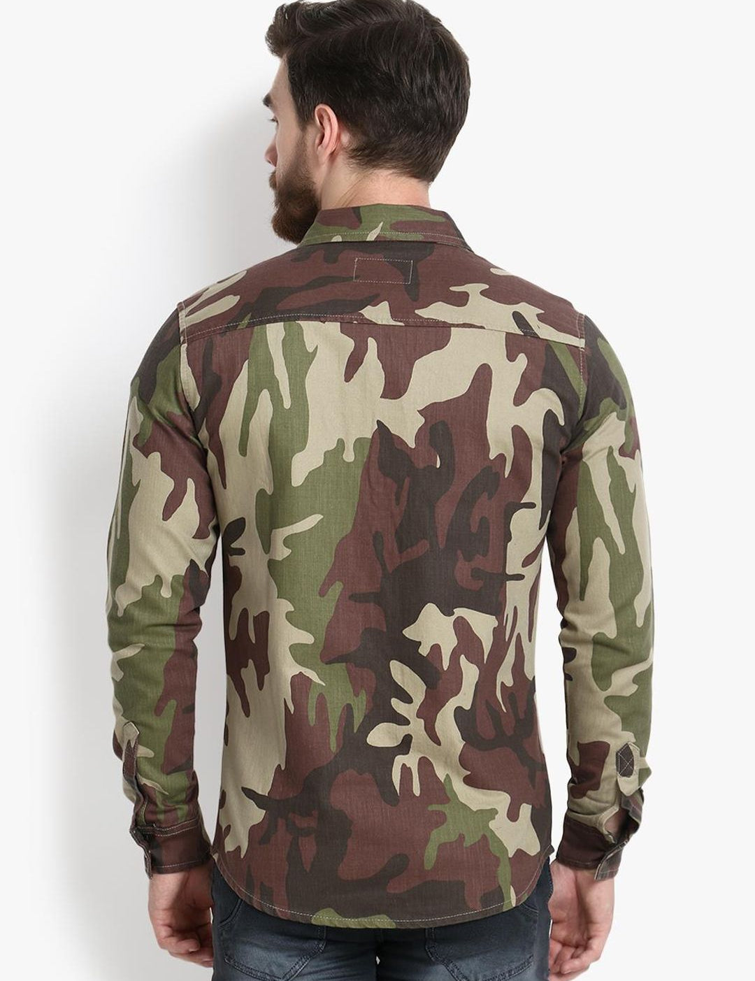 Kotty Men Opaque Printed Casual Shirt