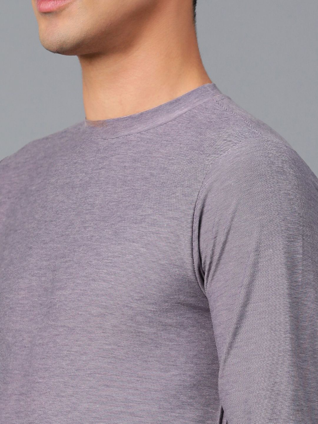 Kotty Round Neck Long Sleeves Regular Fit Casual T-shirt