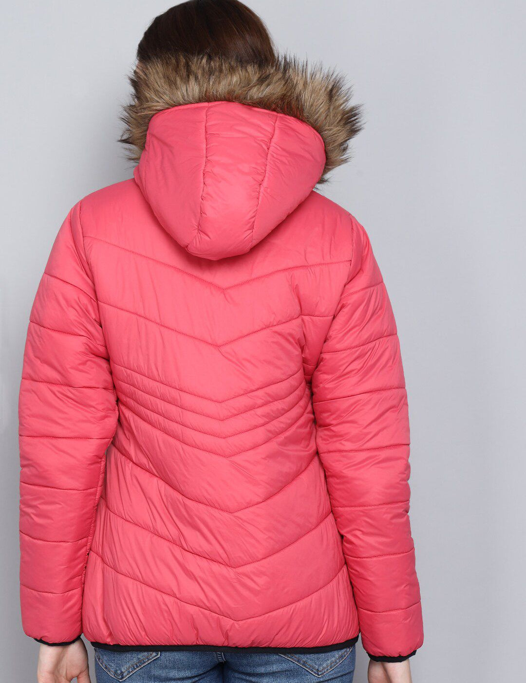 Kotty Women Pink Outdoor Padded Jacket