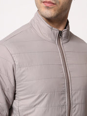 Kotty Men Grey Outdoor Padded Jacket