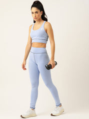 Kotty Women Slim-Fit Ankle-Length Gym Tights