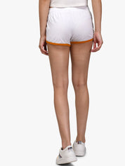 Kotty Women White Solid Regular Fit Regular Shorts