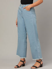 Kotty Women Jean Straight Fit High-Rise Stretchable Jeans