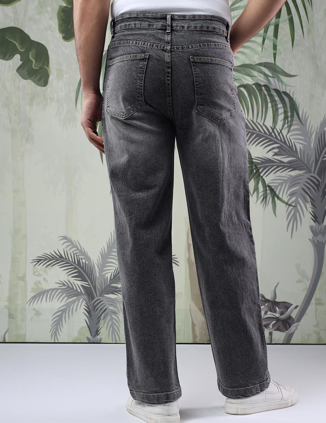 Kotty Men Regular Fit Low-Rise Stretchable Jeans