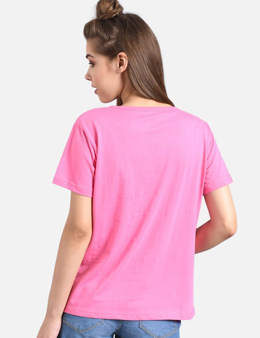 Kotty Women Pack Of 2 Printed Round Neck T-shirt