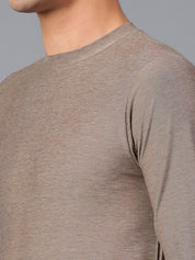 Kotty Round Neck Long Sleeves Regular Fit Casual T-shirt