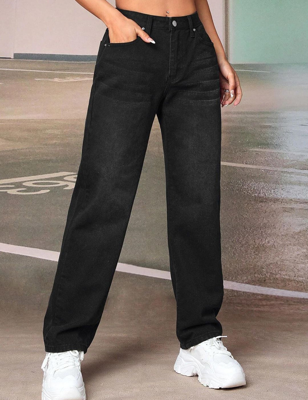 Kotty Women High-Rise Clean Look Light Fade Stretchable Jeans