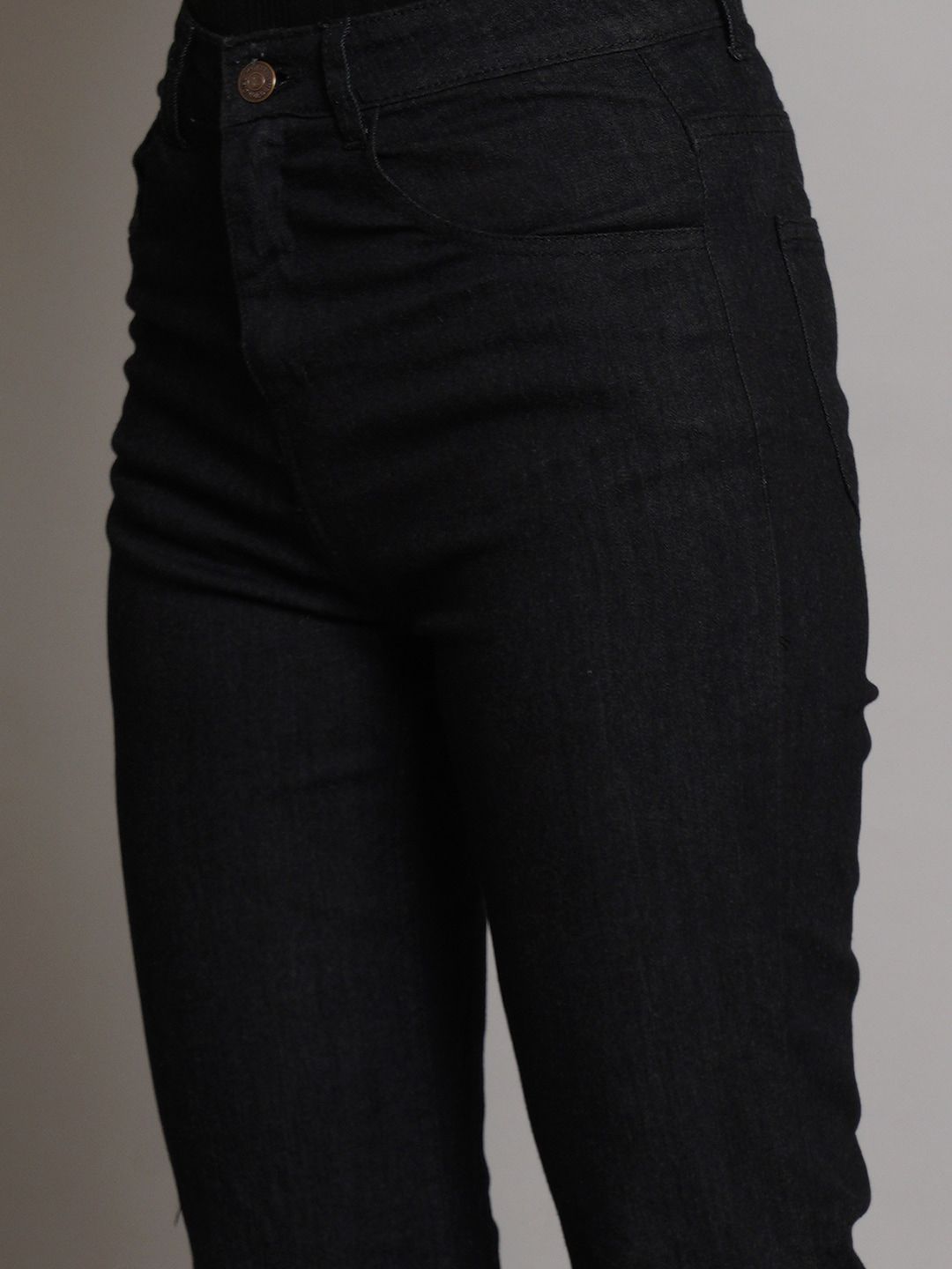 Kotty Women Clean Look Bootcut Fit High-Rise Stretchable Jeans