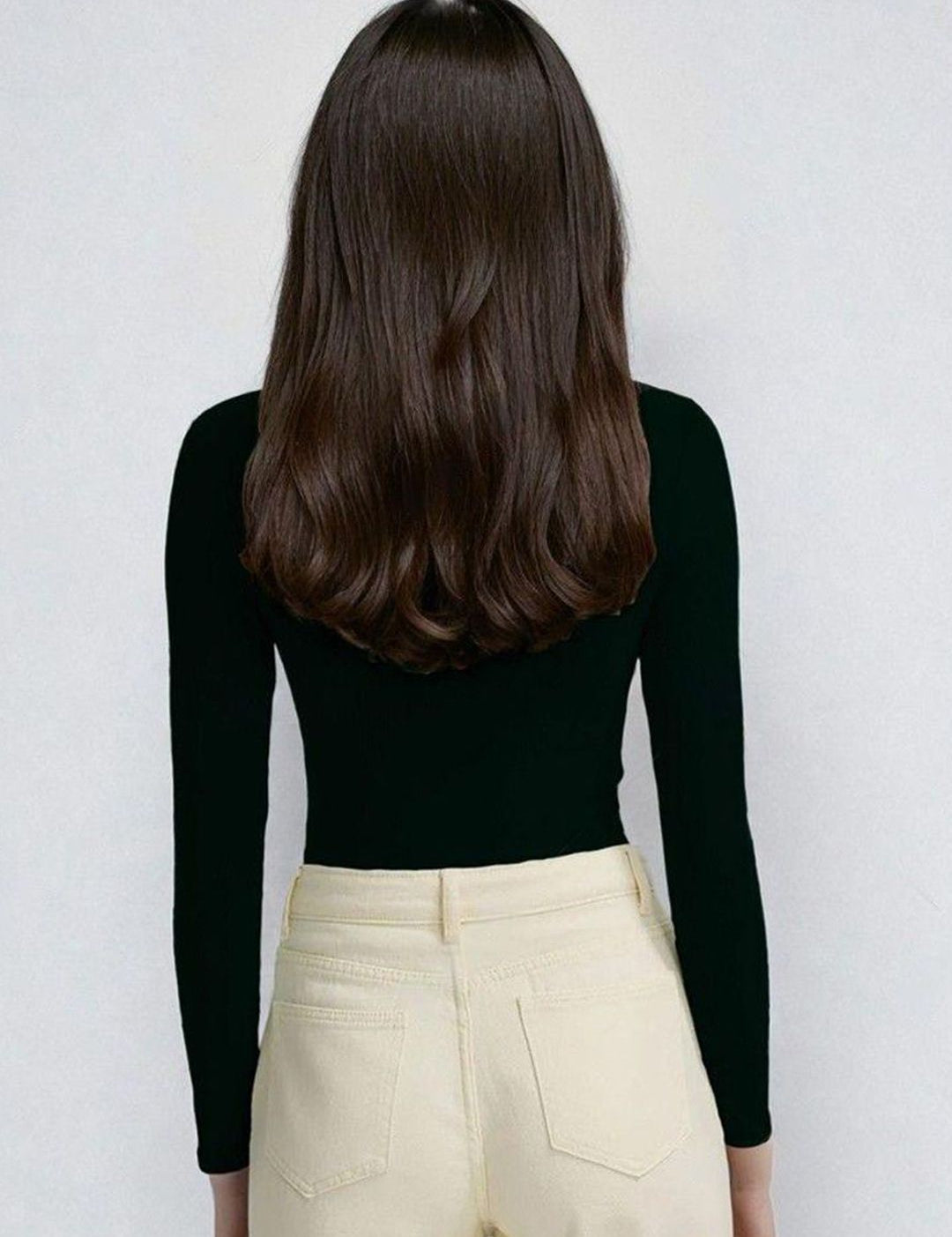 Kotty Black and Teal Blue Scoop Neck T-Shirt with Trouser