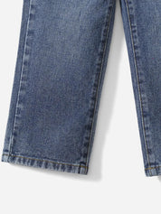 Kotty Girls Blue Jean Fit Heavy Fade Stretchable Jeans