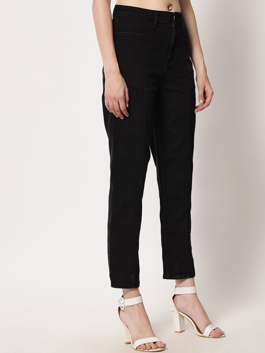 Kotty Women Black Jean Slim Fit Stretchable Jeans