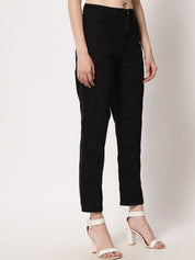 Kotty Women Black Jean Slim Fit Stretchable Jeans