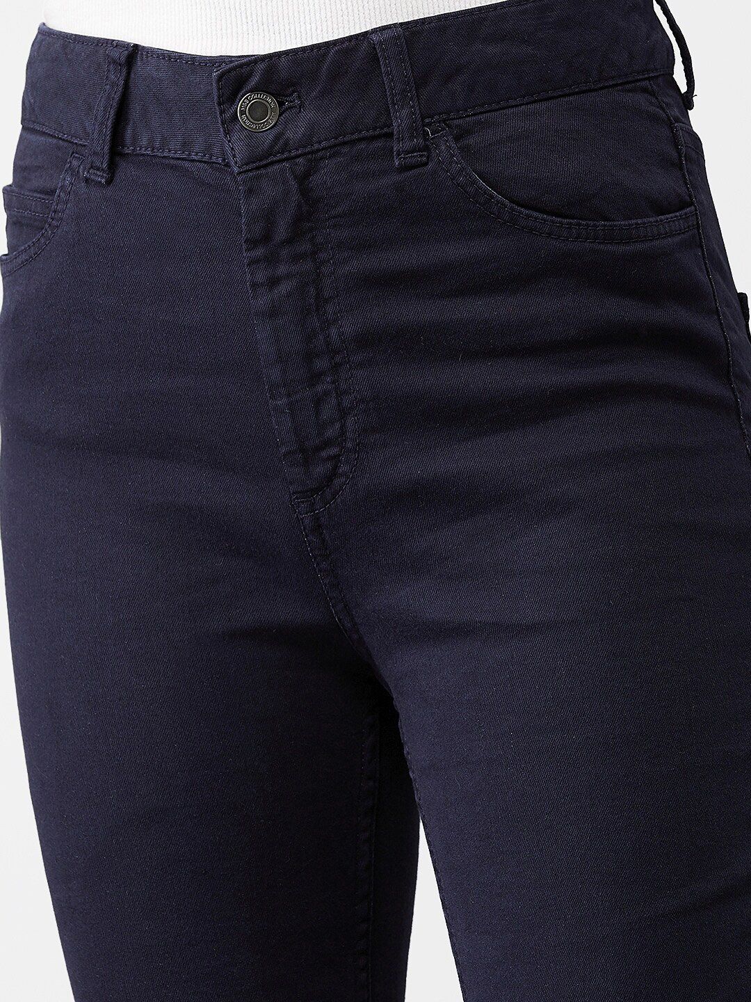 Kotty Women Blue Skinny Fit High-Rise Clean Look Jeans