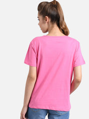 Kotty Women Pack Of 2 Printed Round Neck T-shirts