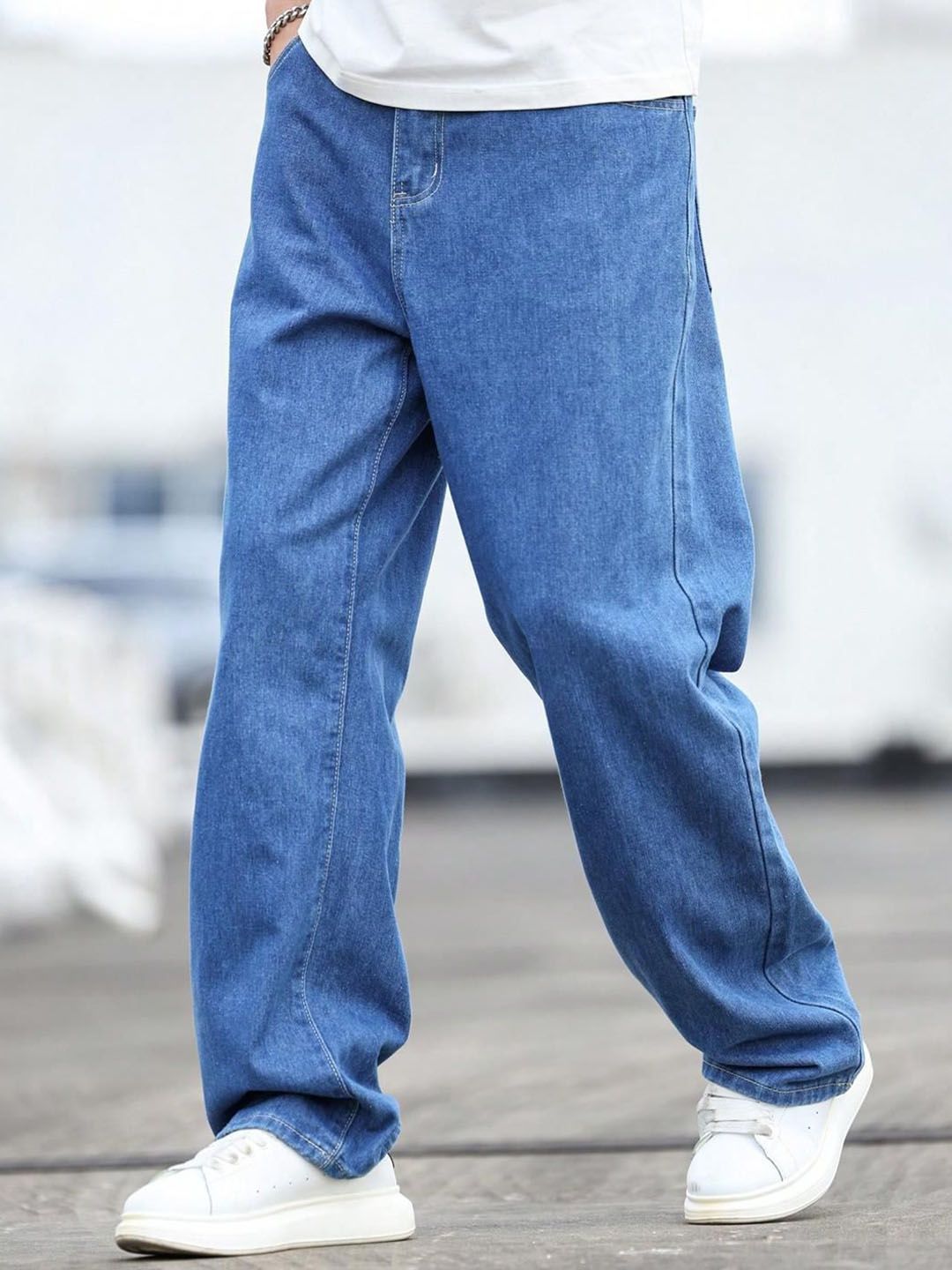 Kotty Men Straight Fit Stretchable Jeans