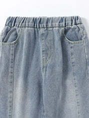 Kotty Girls Blue Jean Low Distress Light Fade Jeans