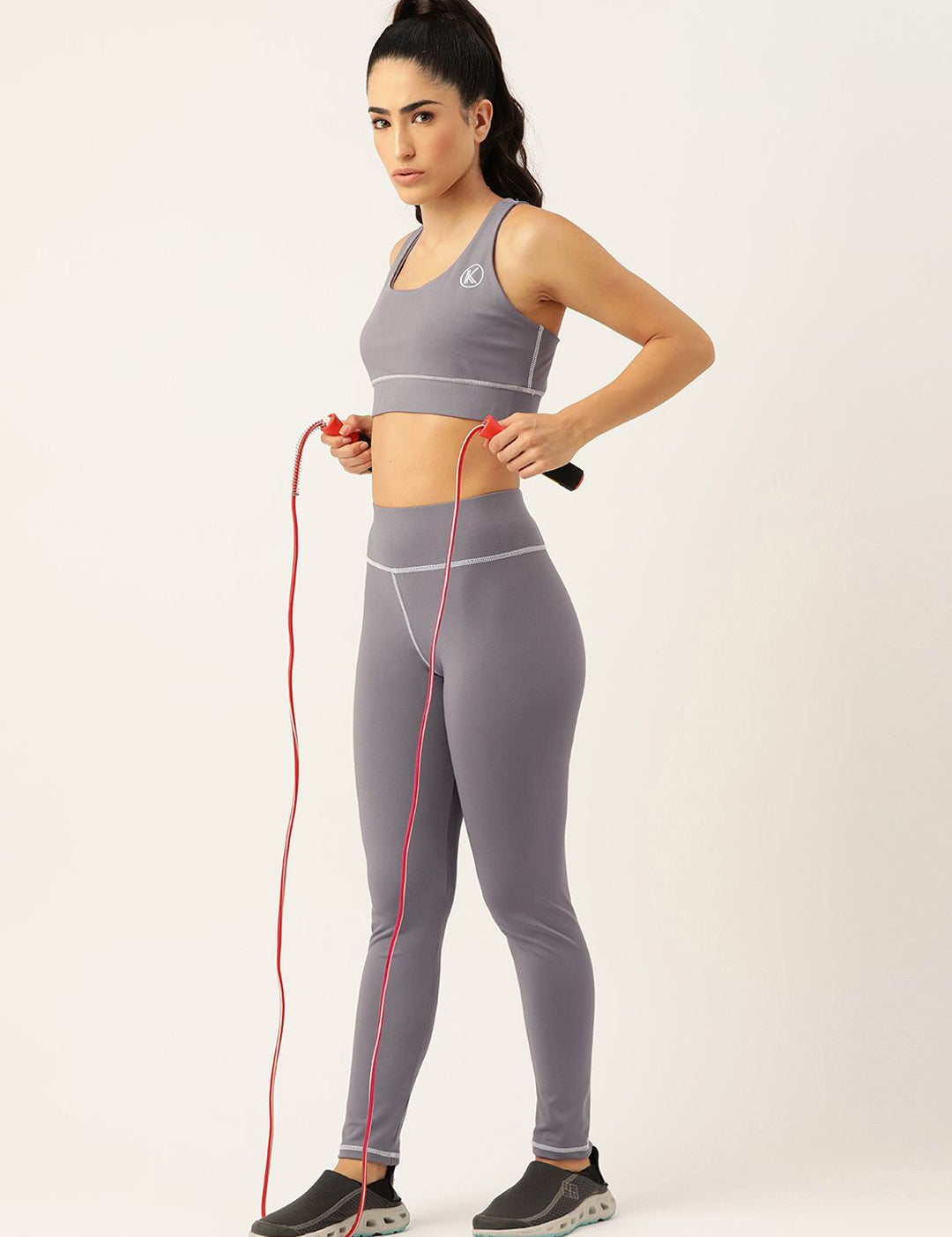 Kotty Women Training or Gym Ankle-Length Tights