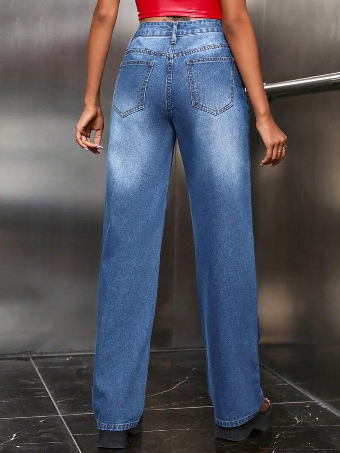 Kotty Women High-Rise Clean Look Stretchable Jeans