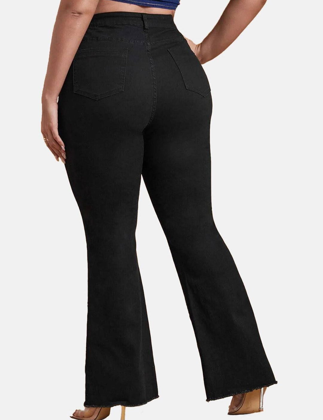 Kotty Women Jean Bootcut High-Rise Stretchable Jeans