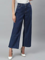 Kotty Women Jean Straight Fit High-Rise Stretchable Light Fade Jeans