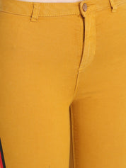 Kotty Women Yellow Skinny Fit High-Rise Clean Look Jeans