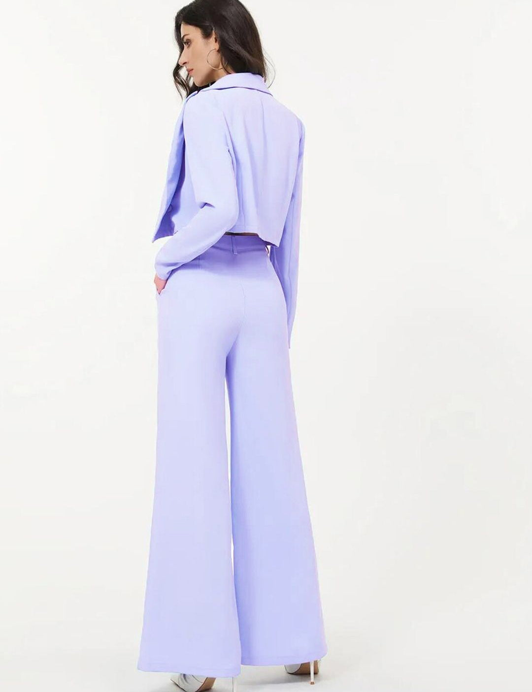 KOTTY BIZwear Crop Blazer & Trousers