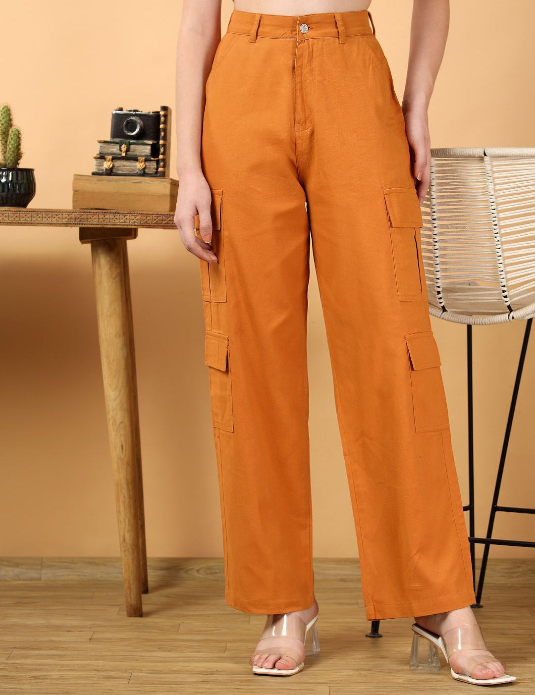 Kotty Women Jean Straight Fit High-Rise Stretchable Jeans