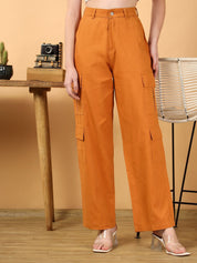 Kotty Women Jean Straight Fit High-Rise Stretchable Jeans