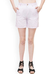Kotty Women Regular Fit High-Rise Shorts