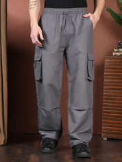 Kotty Men Relaxed Easy Wash Cargos Trousers