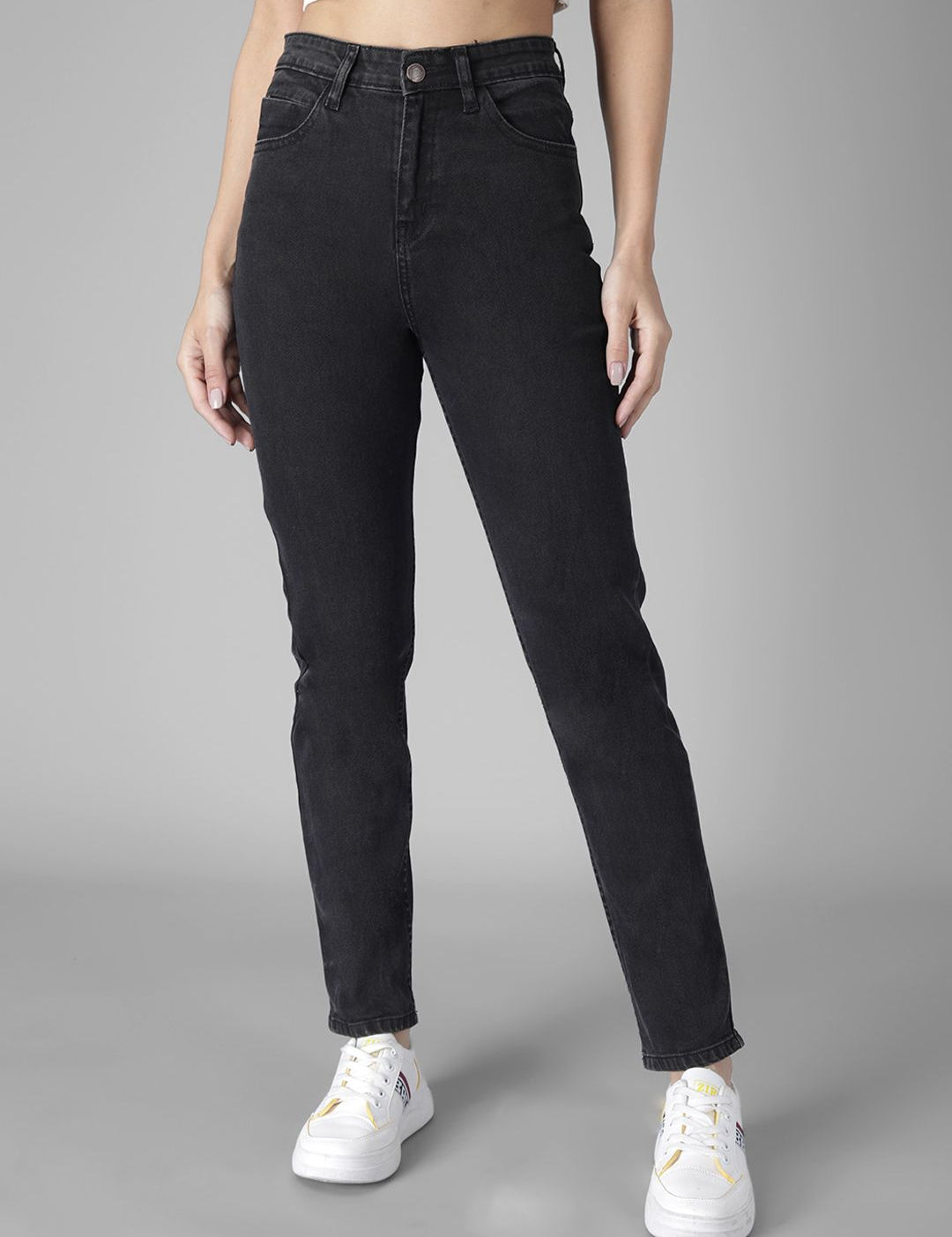 Kotty Women Black Skinny Fit Jeans