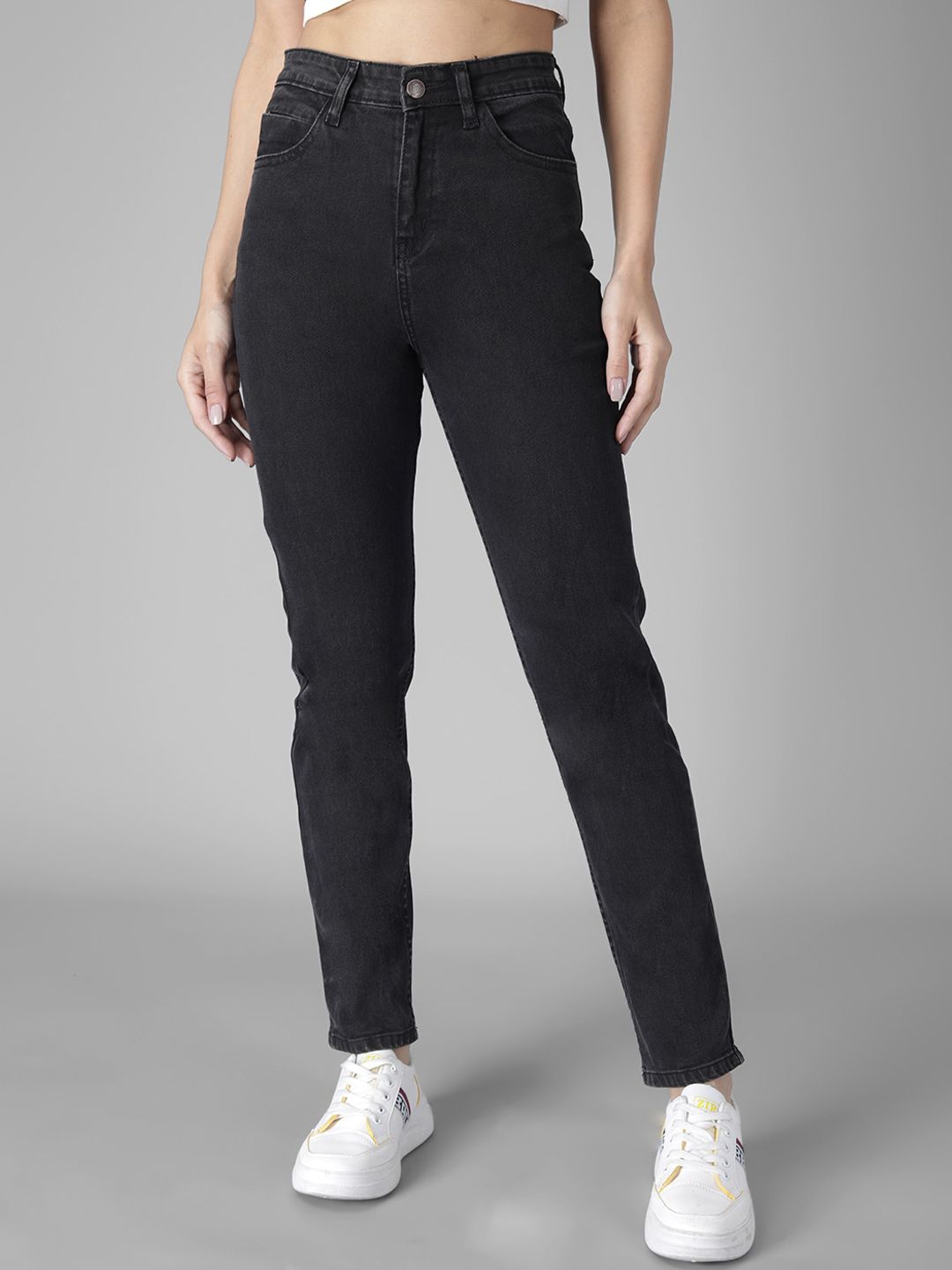 Kotty Women Black Skinny Fit Jeans