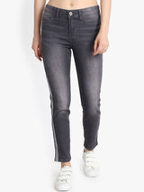 Kotty Women Black Skinny Fit High-Rise Clean Look Jeans