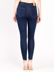 Kotty Women Blue Skinny Fit High-Rise Clean Look Stretchable Jeans