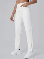 Kotty Women White Jean High-Rise Stretchable Jeans