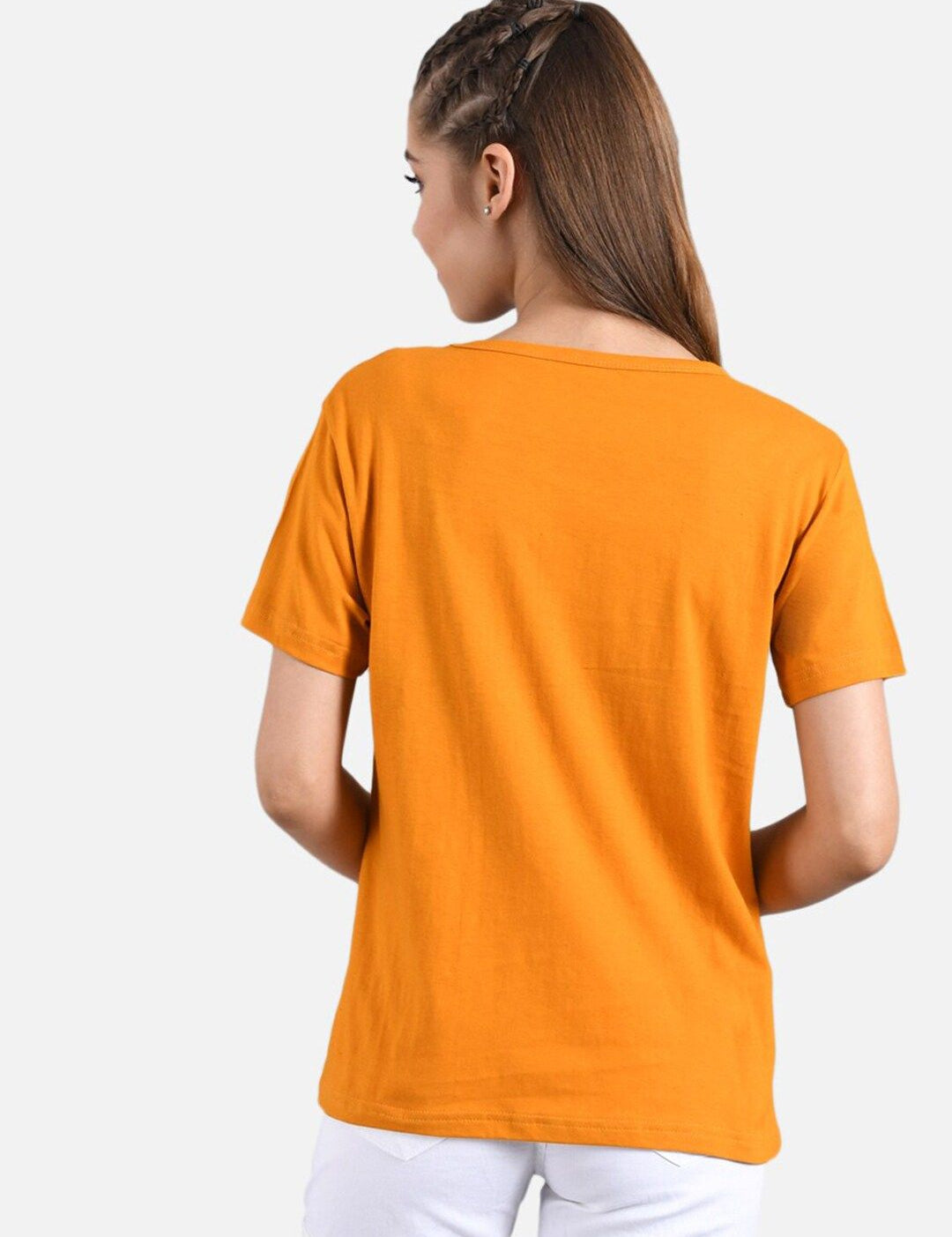 Kotty Women Pack Of 2 Printed Round Neck T-shirts