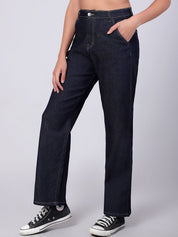Kotty Women Jean Relaxed Fit High-Rise Jeans