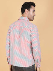 Kotty Men Relaxed Spread Collar Graphic Printed Casual Shirt