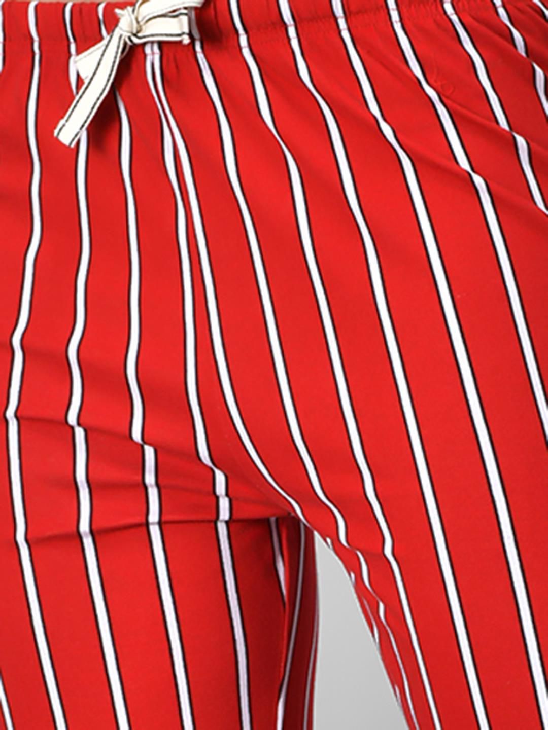 Kotty Striped Cotton Lounge Pants